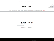 Tablet Screenshot of it.forzieri.com