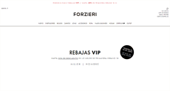 Desktop Screenshot of es.forzieri.com