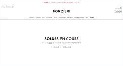 Desktop Screenshot of fr.forzieri.com